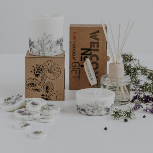 Juniper And Limonium Candles